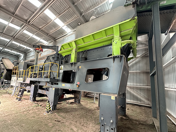 【客戶現場】建筑垃圾處理設備案例