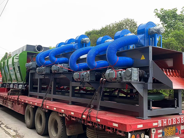 【發貨現場】垃圾處理設備發往客戶現場