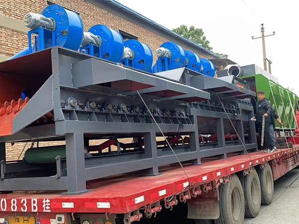 【發貨現場】垃圾分選設備發往客戶現場