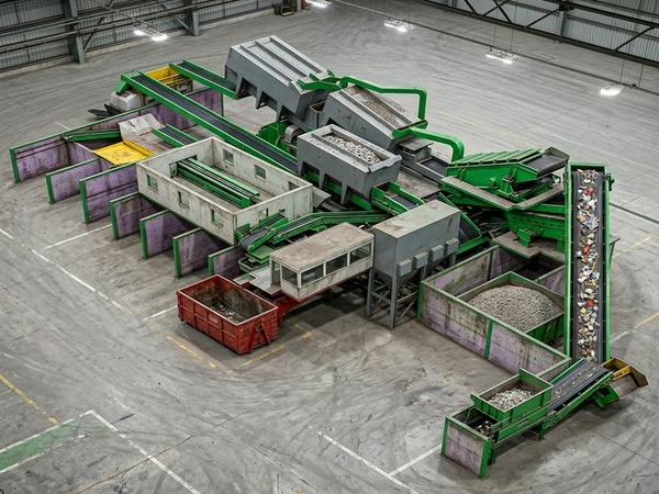 建筑垃圾處理設備生產線